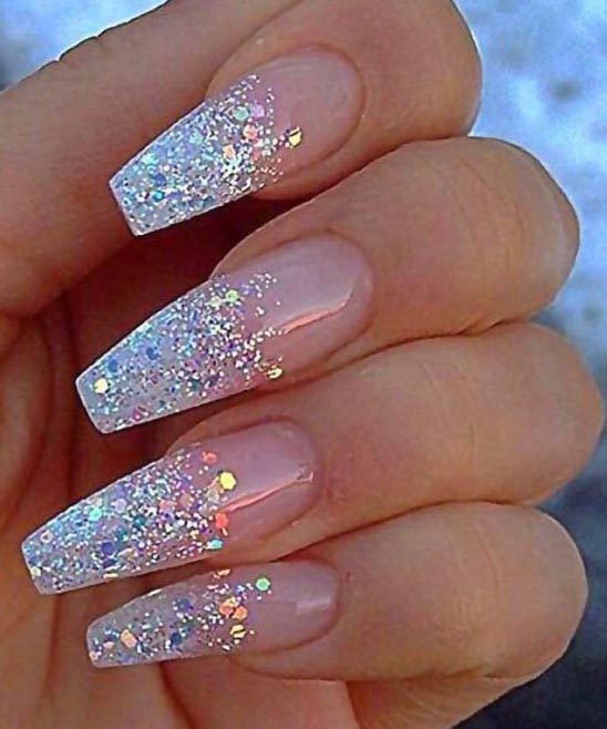 Coffin Shape Nails Designs