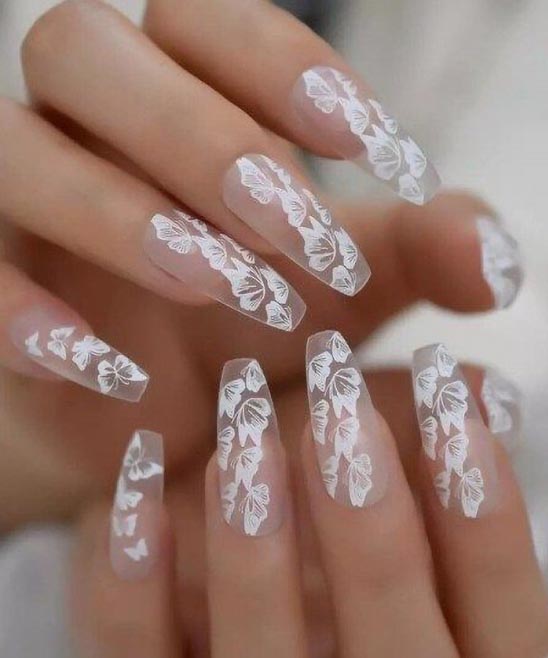 Coffin Shaped Nail Designs