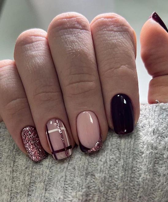 Coffin Shaped Nails Christmas