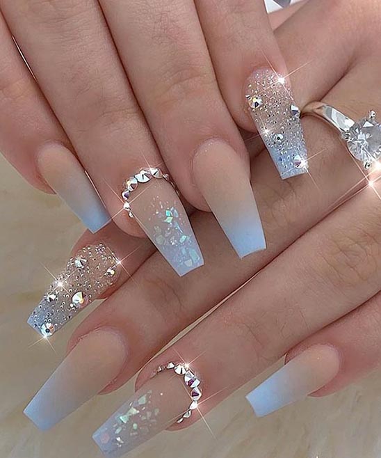 50+ Ombre Coffin Nail Designs (2024) TailoringinHindi