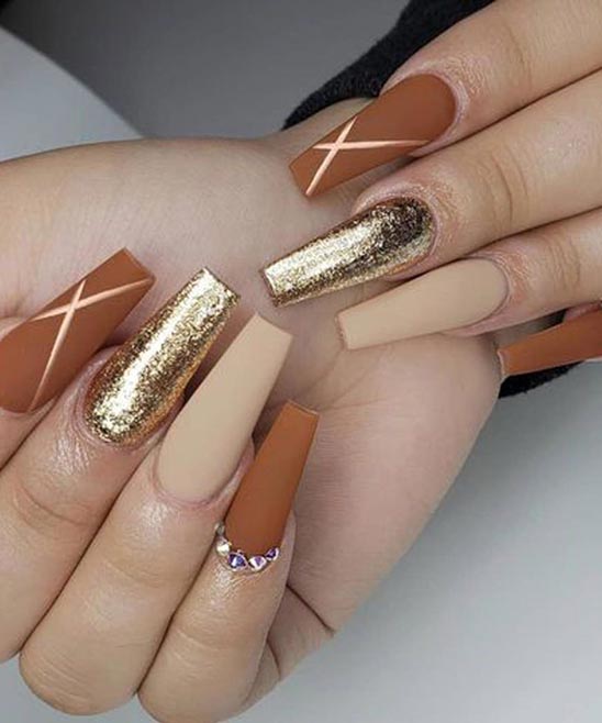 Coffin Summer Nail Designs