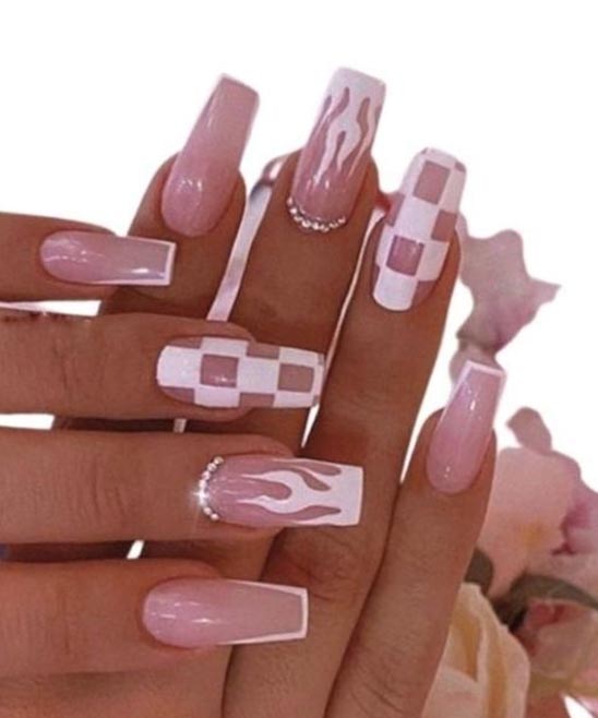 Coffin Summer Nail Designs 2023