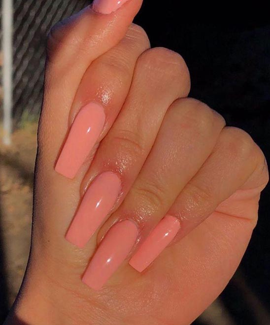 Coffin Summer Nail Designs