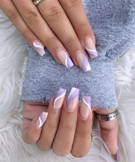 Cute Acrylic Nails for 11 Year Olds