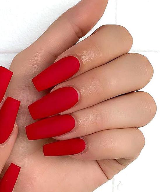 Cute Coffin Nail Designs