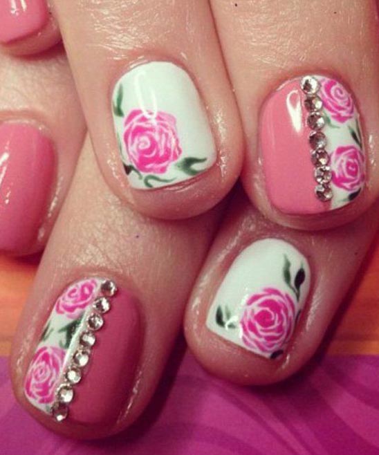 Cute Flower Nails