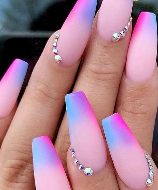 Cute Medium Acrylic Nails