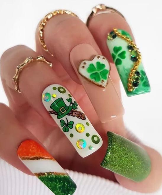Cute Nails for St Patrick's Day