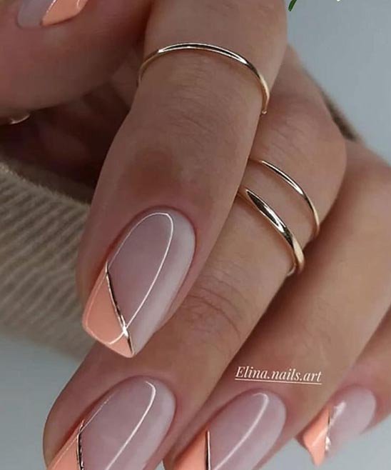Cute Natural Acrylic Nails