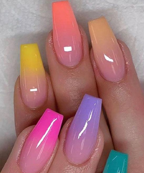 Cute Simple Acrylic Nails