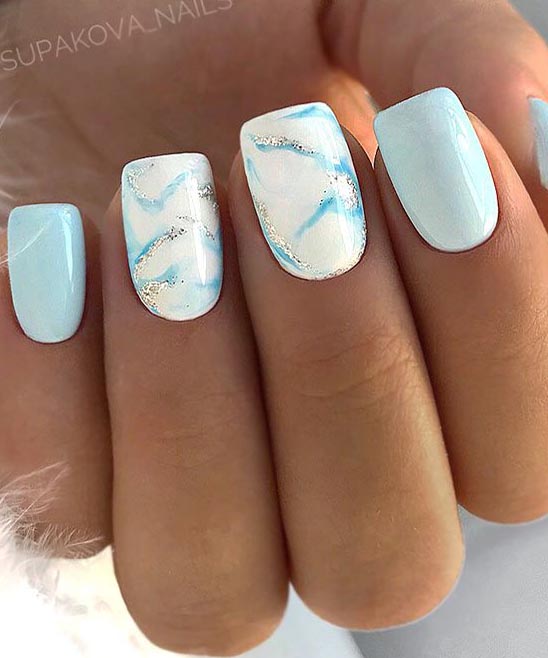 Cute Simple Short Nails