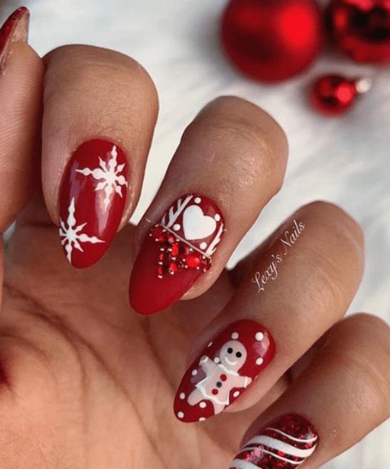 Cute Simple Valentine's Day Nails