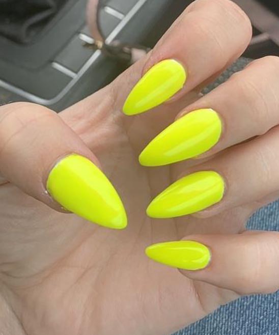 Cute Spring Almond Nails