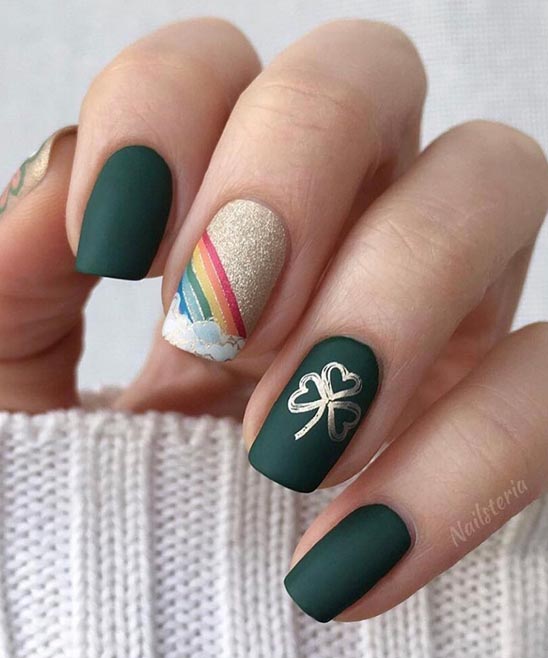 Cute St Patrick's Day Nails