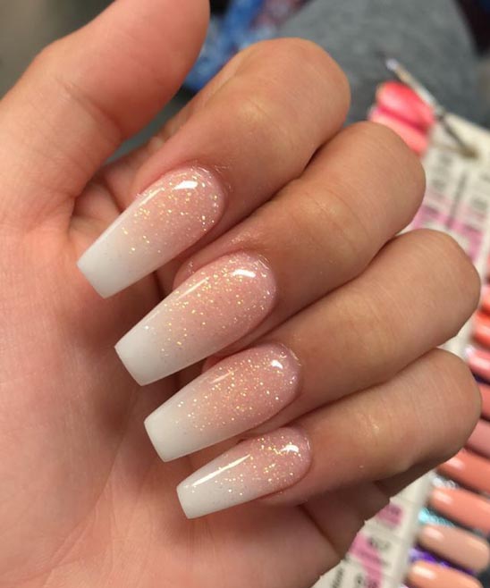 Cute Summer Coffin Nail Designs