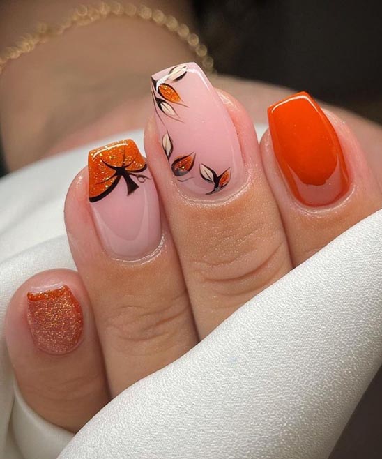 Dark Burnt Orange Nail Polish