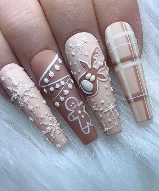 Dark Green Fall Nails