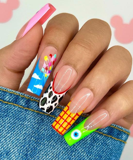 Disney Christmas Nail Designs