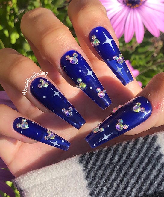 Disney Christmas Nails Designs