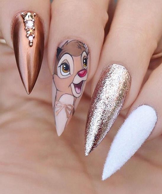 Disney Dip Nails