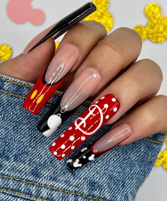 Disney Halloween Nail Designs