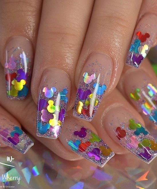 Disney Halloween Nails