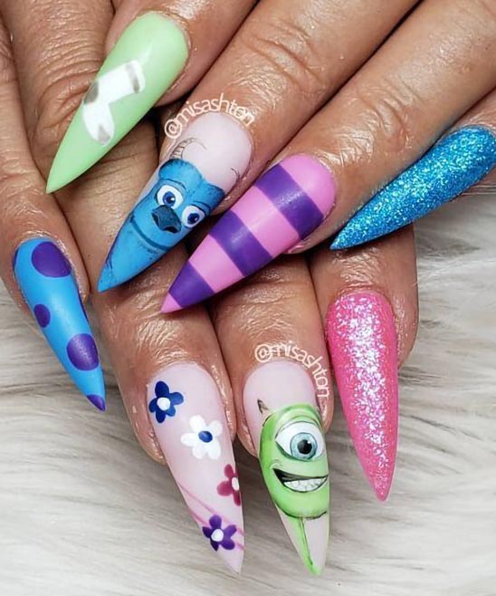 Disney Nail Art Designs