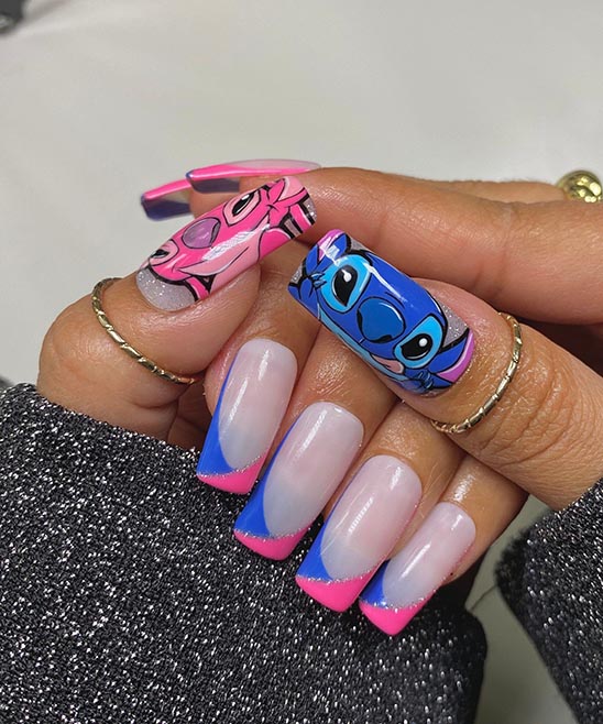 Disney Nails Acrylic