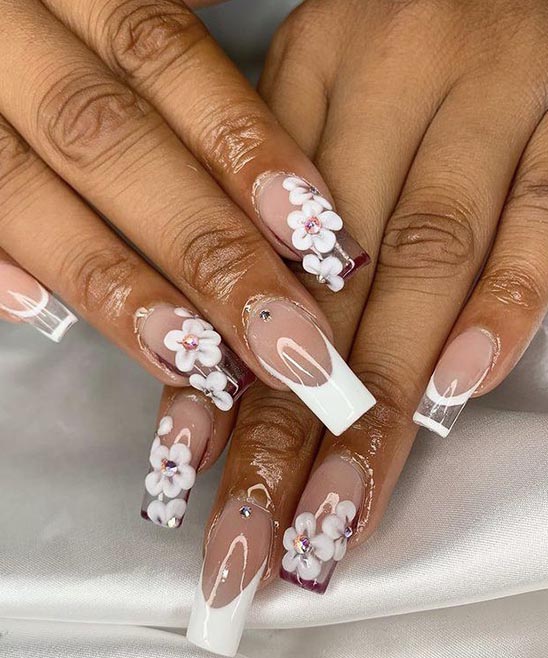 Dried Flower Nails