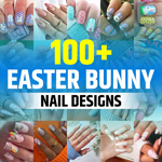 Easter Bunny Nail Designs