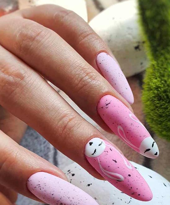 Easter Bunny on Nails