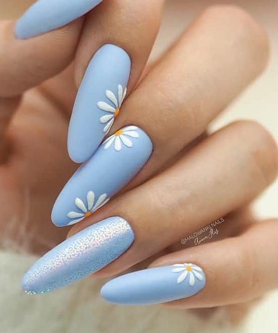 Easy Flower Nail Designs