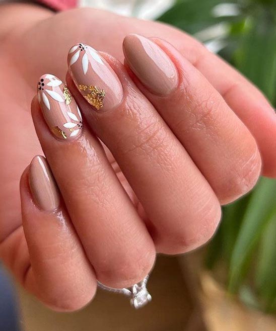 Easy Flower Nail Designs