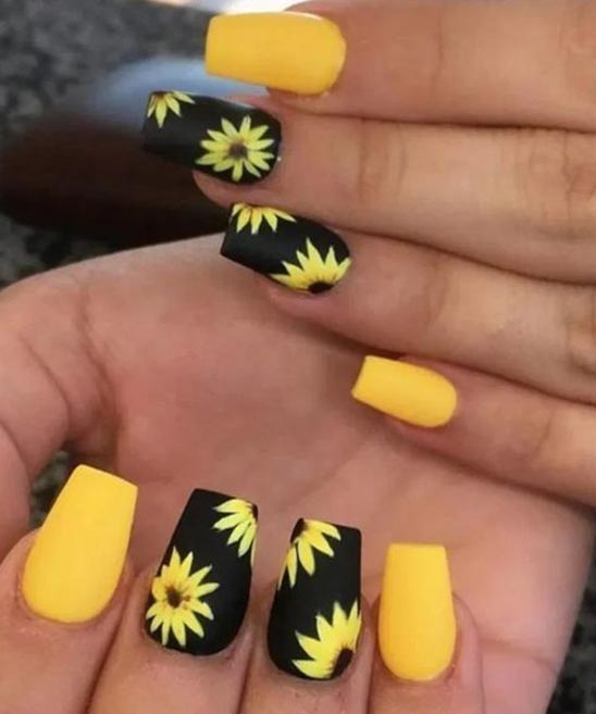 Easy Nail Flower Designs