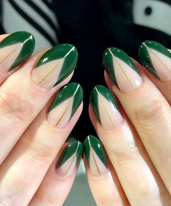 Easy St Patrick's Day Nail Designs