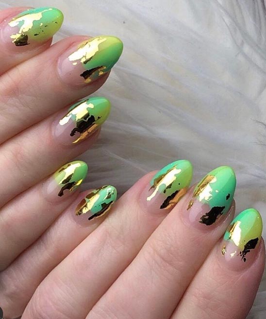 Elegant St Patrick's Day Nails