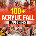 Fall Acrylic Nails