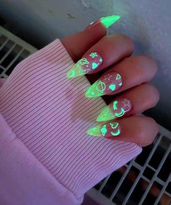 Fall Animal Print Nails