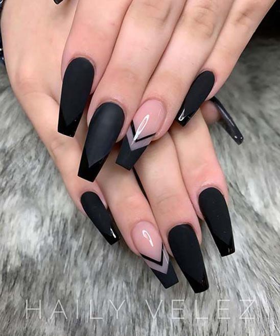 Fall Coffin Nail Designs