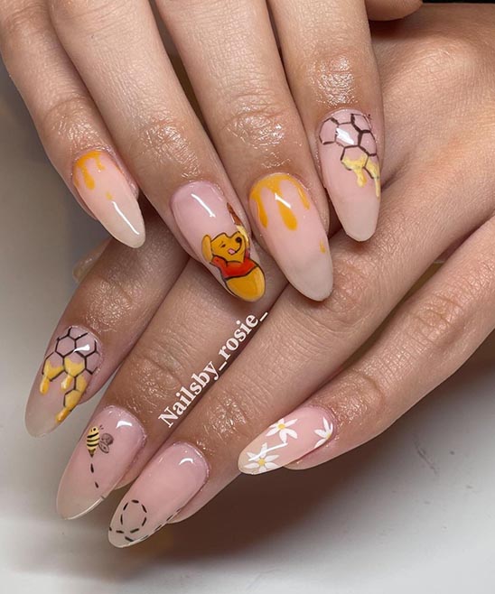 Fall Disney Nails
