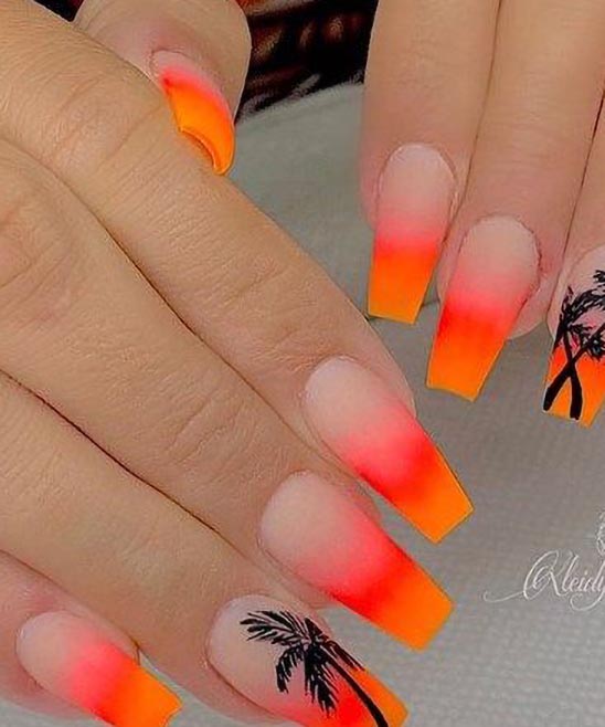 Fall Nail Designs Coffin