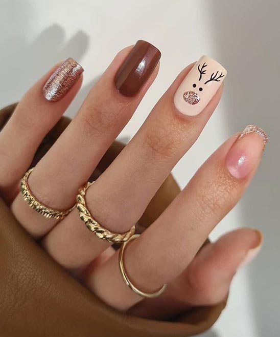 Fall Nail Ideas Green