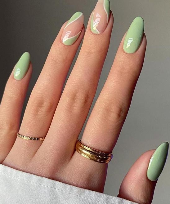 Flower French Tip Nail Designs