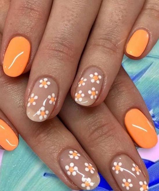 Flower Nail Art Designs