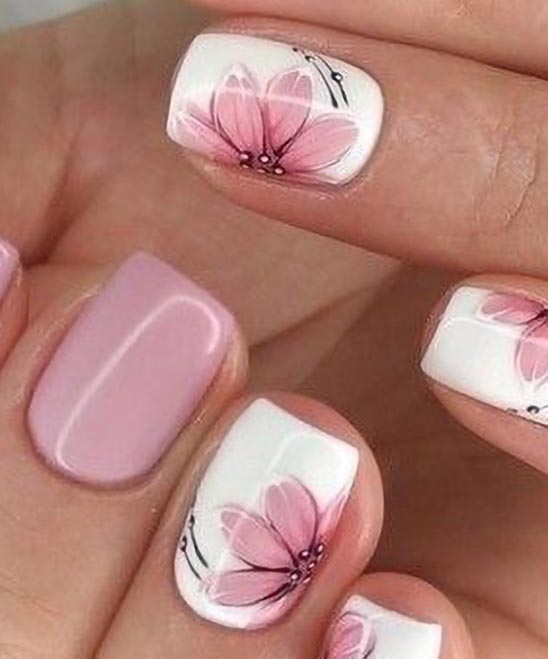 Flower Nail Design Ideas