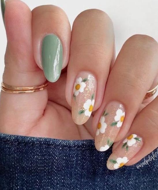 Flower Nail Designs for Toes