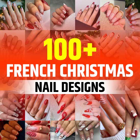 French Christmas Nails