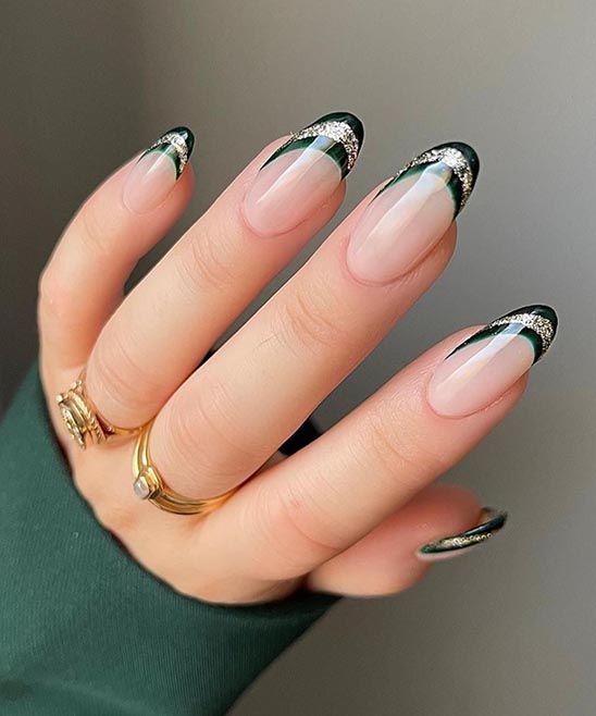 French Nail Designs for Christmas