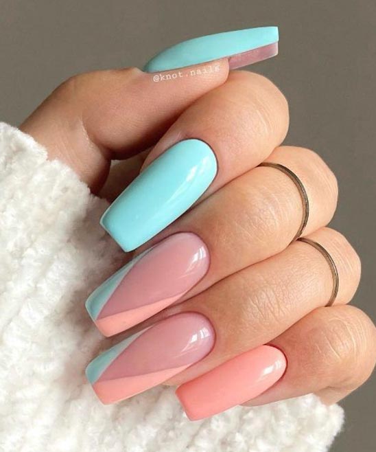 French Tip Nails for Spring