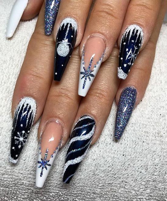 Gel Christmas Nail Designs